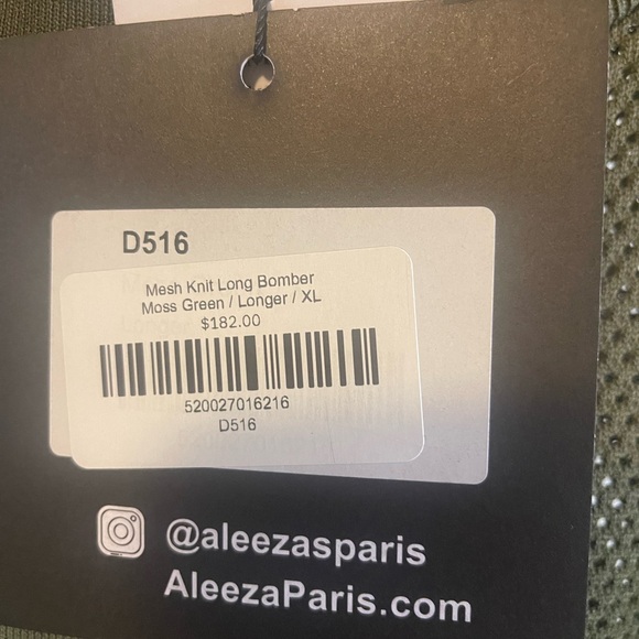 ALEEZA PARIS OLIVE GREEN ZIP UP LONG SWEATER SIZE XL - Picture 2 of 9